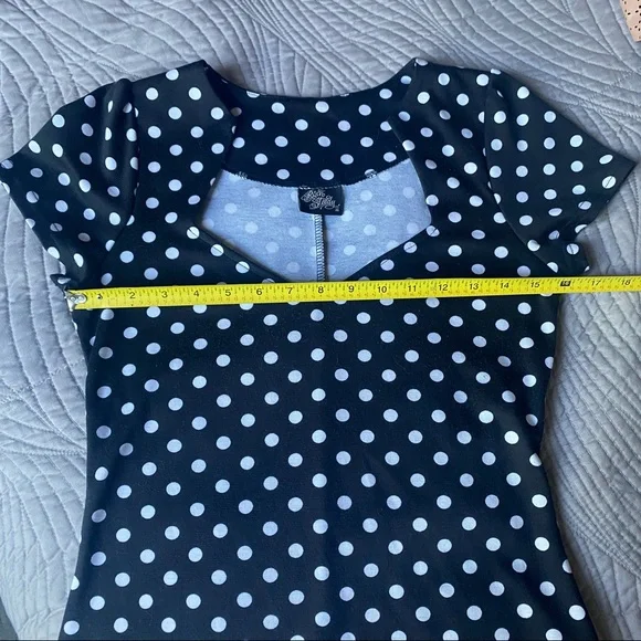 RockSteady Polka Dot Rockabilly Shirt - Picture 4 of 7